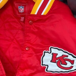 NFL MEN’s XXL Kansas City Chiefs 
Super Bowl Coat.